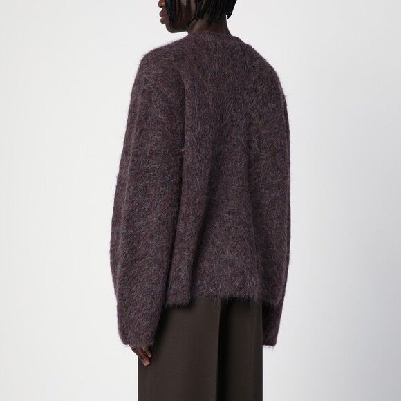 Séfr Lee Lilac Alpaca-Blend Cardigan Men - Picture 3 of 4